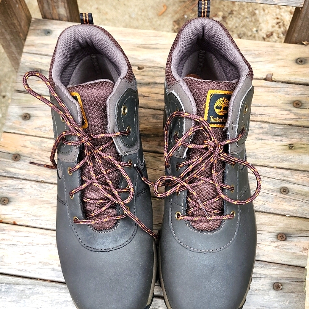 Timberland Kids Brown Leather Boots